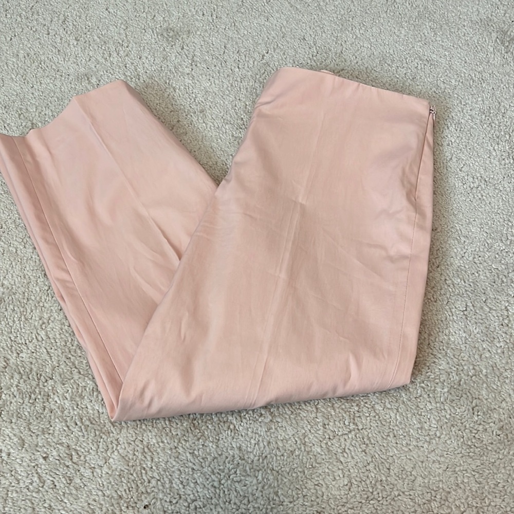 Theory ballet pink cropped pants